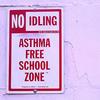 asthma free school zone, no idling