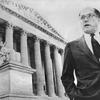 William Rehnquist outside of the Supreme Court Building after winning confirmation as Chief Justice, 1986. He wrote that the state was under no obligation to preserve potentially useful evidence.