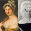 Portraits of (left to right) Johanna Wagner, Justyna Chopin and Anna Maria Mozart.