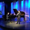 Clarinetist Sam Boutris and Pianist Tomer Gewirtzman in The Greene Space at WQXR.