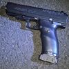 A photo provided by the NYPD of a .40 caliber handgun that was recovered from the scene of a police involved shooting that left George Tillman, 32, dead in Queens.