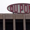A DuPont sign is shown at the company's world headquarters April 12, 2004 in Wilmington, Delaware.
