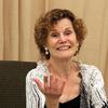 Judy Blume In Conversation With WLRN's Alicia Zuckerman at Temple Judea on June 15, 2015 in Miami, Florida. 