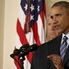  President Barack Obama conducts a press conference in the East Room of the White House in response to the Iran Nuclear Deal, on July 14, 2015 in Washington, DC.