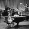 Jazz pianist Hazel Scott in a scene from director Irving Rapper's film 'Rhapsody In Blue.'