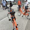 San Francisco-based bike share start-up Spin holds a demonstration of it's dock-free bikes. The company's pilot program launch in the Rockaways was rejected by the city.