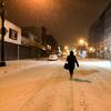 Despite MTA shutdown during snowstorm, many New Yorkers walked to work.