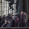 Kelsey as Count di Luna and Yonghoon Lee as Manrico in Verdi's 'Il Trovatore' at the Metropolitan Opera.
