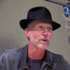 Composer John Luther Adams in the studio.