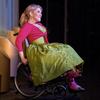 Joyce DiDonato performed in a wheelchair after having broken her leg in 2009