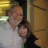 Leonard Lopate with Lee Grant at WNYC, July 10, 2014.