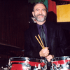 Leonard Lopate on the drums at the Vanguard, 2001