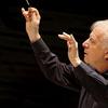 Leonard Slatkin in rehearsal, conducting the Orchestre National de Lyon, March 23, 2016.