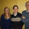 Liv Rooth, Carson Elrod, and David Ives at WNYC