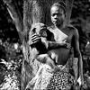 1906 photograph of Ota Benga, described as being taken at Bronx Zoo