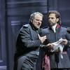 Željko Lučić as Iago and Dimitri Pittas as Cassio conspire together in the Met's production of Verdi's 'Otello.' 