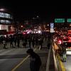 Protesters block the West Side Highway in both directions after a Staten Island police officer was not indicted in the death of Eric Garner.