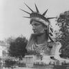 The Head of the Statue of Liberty, on display in the 1878 world's fair in Paris.