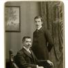 Stefan Zweig, standing, with his brother Alfred in Vienna, circa 1900.