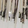 string instrument bows artistically arranged