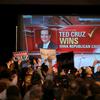 GOP presidential candidate Ted Cruz claimed victory at the Iowa caucuses, beating Donald Trump.