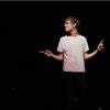 Bo Burnham during his comedy show, what.