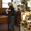 Chuck McAlexander, co-founder of The Brasslab, in his Brooklyn shop