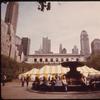 BRYANT PARK, BEHIND THE MAIN BRANCH OF THE NEW YORK PUBLIC LIBRARY IN MIDTOWN MANHATTAN.