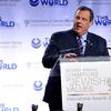 Chris Christie speaks on stage during World Jewish Values Network second annual gala dinner on May 18, 2014 in New York City.