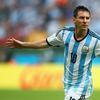 Lionel Messi of Argentina celebrates scoring his second goal during the 2014 FIFA World Cup Brazil Group F match against Nigeria at Estadio Beira-Rio on June 25, 2014 in Porto Alegre, Brazil.