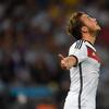Germany's forward Mario Goetze celebrates after scoring during extra time of the 2014 FIFA World Cup final against Argentina at the Maracana Stadium in Rio de Janeiro on July 13, 2014.