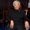 Maya Angelou at home in Winston-Salem, NC.