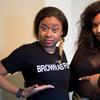 2 Dope Queens Phoebe Robinson and the rapper Lizzo in the studio recording Sooo Many White Guys podcast at WNYC studios