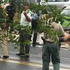 Ahmad Khan Rahami is taken into custody after a shootout with police Monday, Sept. 19, 2016, in Linden, N.J. Rahami was wanted for questioning in the bombings that rocked the Chelsea neighborhood of N