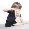 kid eating spaghetti kids food