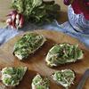 Sugar Snap Pea and Whipped-Ricotta Tartines from The New Greenmarket Cookbook