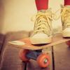 teenager teenage girl skateboarder 