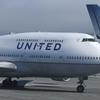 A United Airlines flight at San Francisco International Airport.