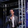 Donald Trump Jr. speaks during a rally for Republican U.S. Senate candidate John James in Pontiac, Mich., Wednesday, Oct. 17, 2018.