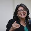 Rashida Tlaib, Democratic candidate for Michigan's 13th Congressional District, speaks at a rally in Dearborn, Mich., Friday, Oct. 26, 2018.