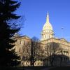 In a Dec. 12, 2012 file photo, the state capitol building is seen in Lansing, Mich. Braced for a new era of divided government, lame-duck Republicans