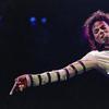 In this Feb. 24, 1988 file photo, Michael Jackson performs during his 13-city U.S. tour in Kansas City, Mo.