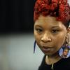 Lesley McSpadden, the mother of Michael Brown, attends an event by Democratic presidential candidate Hillary Clinton on Friday, Dec. 11, 2015, in St. Louis.