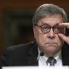 Attorney General William Barr appears before a Senate Appropriations subcommittee to make his Justice Department budget request, Wednesday, April 10, 2019, in Washington.
