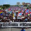 Thousands of Puerto Ricans gather for what many are expecting to be one of the biggest protests ever seen in the U.S. territory.