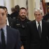 Former special counsel Robert Mueller arrives to testify on Capitol Hill in Washington, Wednesday, July 24, 2019.
