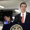  In this Feb. 14, 2019, file photo, New York Gov. Andrew Cuomo speaks before signing the Child Victims Act in New York. 