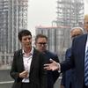 President Donald Trump speaks as he views construction during a visit to Shell's soon-to-be completed Pennsylvania Petrochemicals Complex on Tuesday, Aug. 13, 2019, in Monaca, Pa.