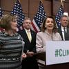 House Speaker Nancy Pelosi, D-Calif., speaks at an event to introduce the 'Climate Action Now Act,' at the Capitol in Washington, Wednesday, March 27, 2019.