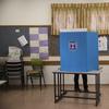 A man votes in Bnei Brak, Israel, Tuesday, Sept. 17, 2019.